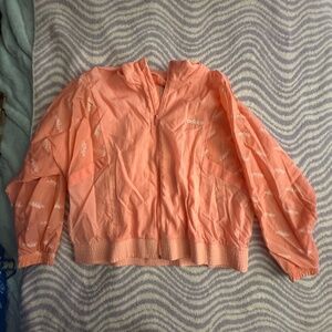 Pink Adidas Windbreaker
